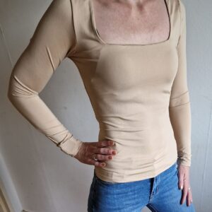 Top Noor. Beige